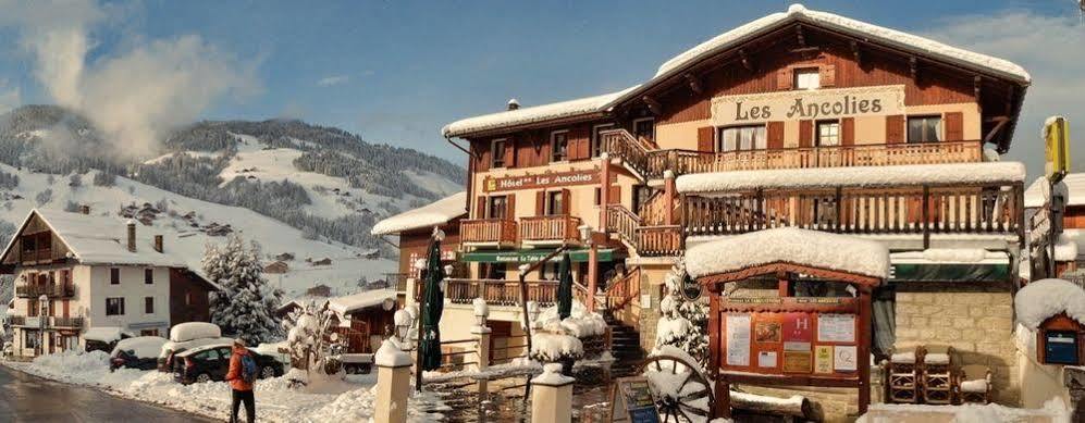 Logis Hotel Les Ancolies Arêches Exteriör bild